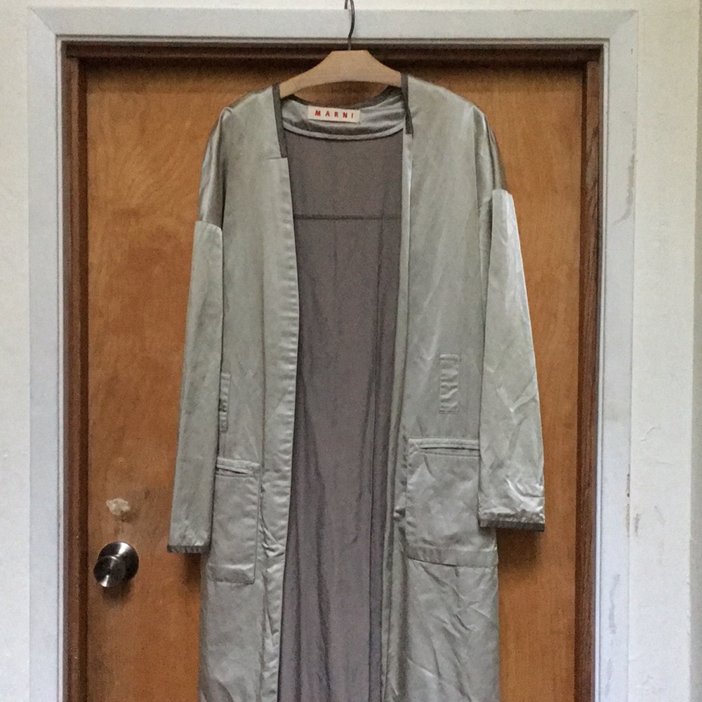 Marni Silk Trench Coat